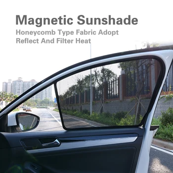 Za Volkswagen Golf 7 Opcija 2013-2020 Vjetrobransko staklo Automobila, Štitnik Za sunce Stražnji Bočni prozor Sjenila Štitnik Za sunce Magnet je Auto Vizir Mrežaste zavjese