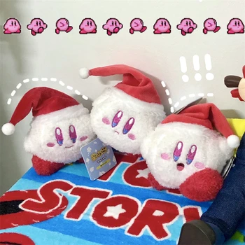 Crtani film Kirby Anime Privezak Plišani Dječje Plišane igračke Privjesak Kirby Pliš Ženski Privjesci Privjesci na torbi Božićni pokloni