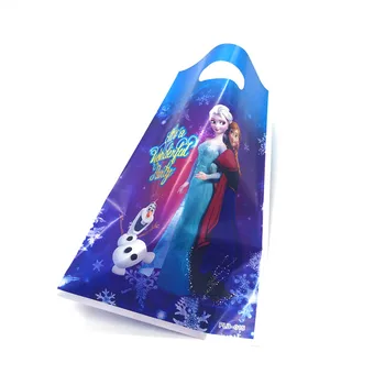 10шт 16,5*25 cm Plastični Poklon paketa Smrznutog 2 Princeza Elsa Olaf Torbu sa plijenom za djecu, dječake, Odmor pribor za rođendan, Nakit crtani temu