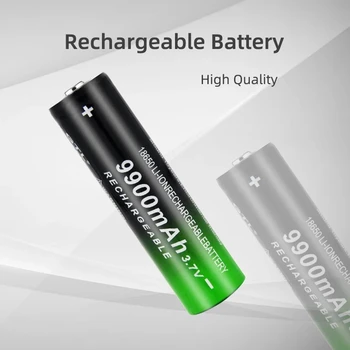 2/4/8шт Baterija + 4 Utora 3,7 U 18650 USB Punjač 3,7 U 18650 9900 mah Baterije Punjive Baterije Prehrana