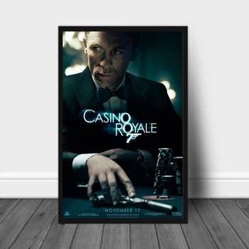 Casino Royale Agent James Bond 007 Film Plakat Ispis Na Platnu Ukras Osnovnoj Zidno Slikarstvo (Bez Okvira)