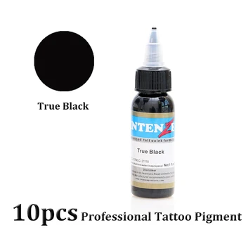 Crni Pigment Ink Tattoo Profesionalni Pigment Tetovaže Praksa Tetovaža Tinte Body Art Tattoo Pigmentne Boje 10 kom. Besplatna Dostava