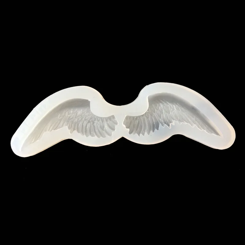1pc UV-Tar Nakit Tekući Silikon Kalup Krila Anđela Silikon Nosača Oblici Za DIY Mrlje Ukrasiti Izrada Nakita Slika  0