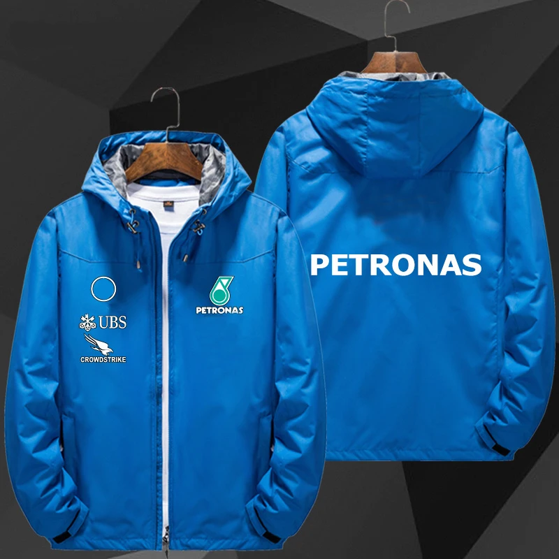 Nova sezona 2021 FI Team Petronas Ветрозащитная majica sa kapuljačom Muški džemper na munje Utrkujući odjeća Jakna Slika  3