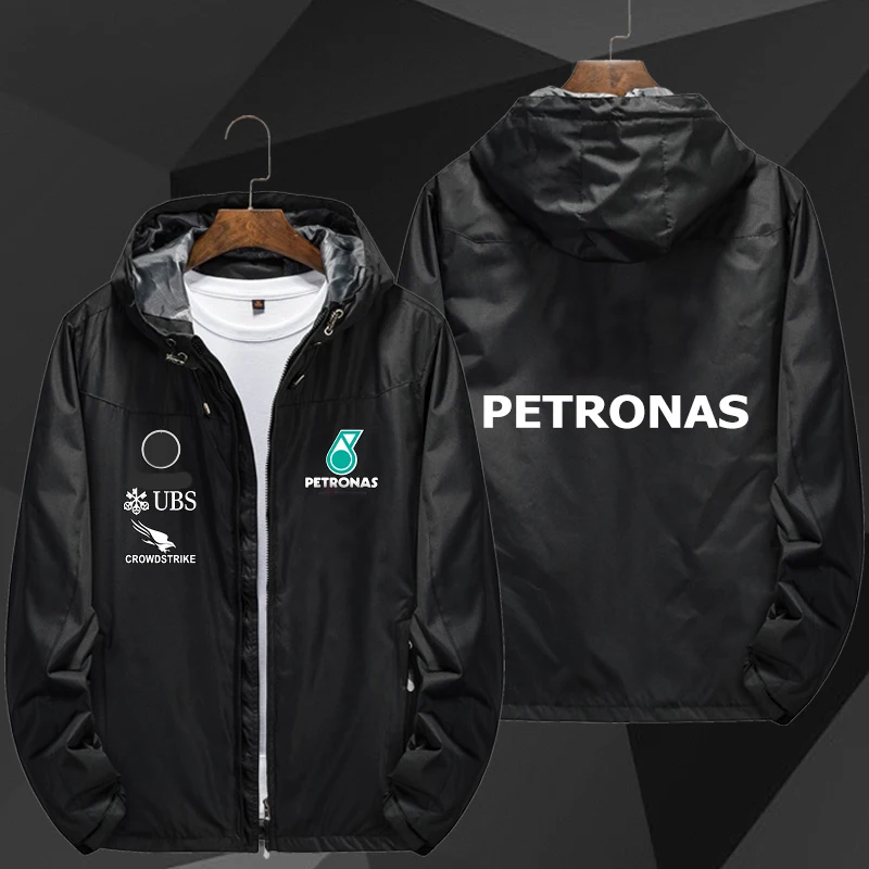Nova sezona 2021 FI Team Petronas Ветрозащитная majica sa kapuljačom Muški džemper na munje Utrkujući odjeća Jakna Slika  5