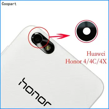 2 kom./lot Coopart Novi Stražnji objektiv kamere unazad, zamjena stakla za Huawei honor4/4C/4X honor 4 4C 4X s naljepnica vrhunske kvalitete