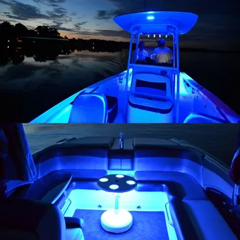 Brodovi LED Lampica Bar Super Svijetle Vodootporan 12 Volti 6,7 Inča Plavi Brod
