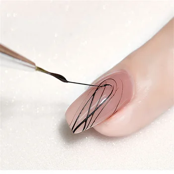 Ljepilo za crtanje i nail DIY Kreativni Francuski Cvijet Elastična Boja Linija za crtanje Punjenje Mat Žicom Lak za nokte Gel za fototerapije