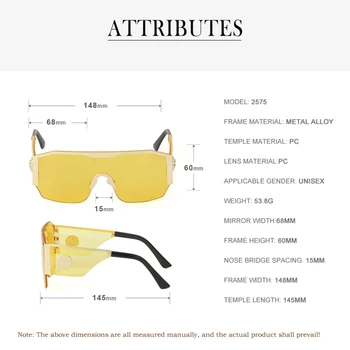 Nova Moda Sunčane Naočale u полурамке Muške I ženske Luksuzne Marke Dizajnerske Naočale Retro Muške Sportske Sunčane Naočale Oculos De Sol