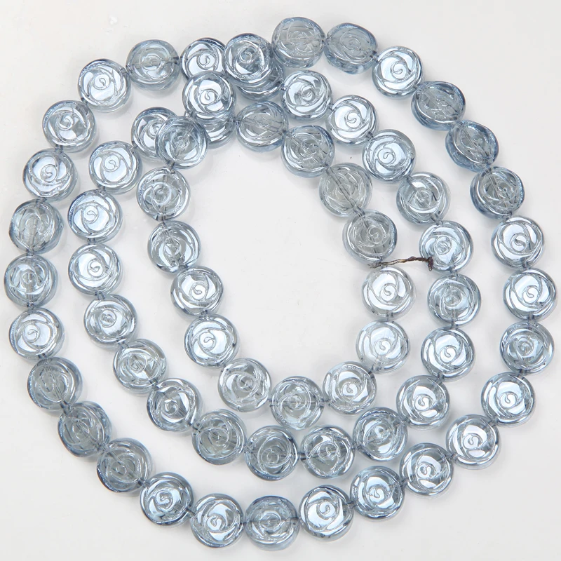 30ШТ 10 mm Okrugle, Sjajne Staklene Perle Narukvica-Čuvar Kristalnu Cvijet Razuporne Perle DIY Nakit Veleprodaja Veleprodaja Slika  3