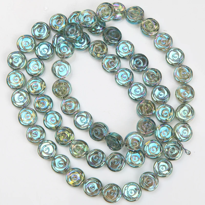 30ШТ 10 mm Okrugle, Sjajne Staklene Perle Narukvica-Čuvar Kristalnu Cvijet Razuporne Perle DIY Nakit Veleprodaja Veleprodaja Slika  5