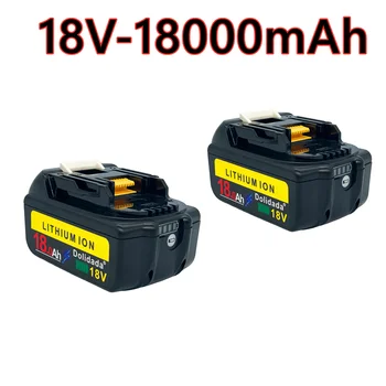 Novi 18-вольтовая baterija baterija baterija baterija baterija 18000 mah li-ion baterija Makita bl1880 bl1860 bl1830 + 3A punjač baterija električni alat
