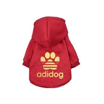 Nova Moda Veste za pse Zima topla mekana odjeća za pse Kaput Jakna Pamučna odjeća Francuski Buldog Mali Pas Odjeća od crnog zlata