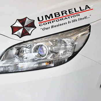 Aliauto Umbrella Corporation Auto Naljepnice za svjetla za obrve Naljepnica za Tesla Chevrolet Cruze Vw Polo Golf 6 7 Honda Hyundai Kia Lada