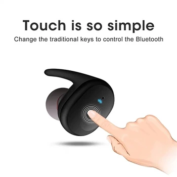 Y30 TWS Bežične Bluetooth slušalice 5.0 Slušalice S redukcijom šuma Slušalice Stereo Zvuk Glazbe Slušalice za sve pametne telefone