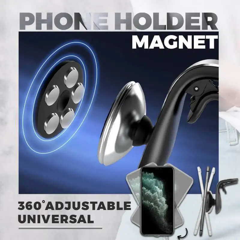 Cijele Magnetski Držač telefona u sastojini za auto Magnetski Držač mobilnog telefona za Automobil Magnetski Držač za telefon za iPhone 12 Pro Max Samsung Slika  5