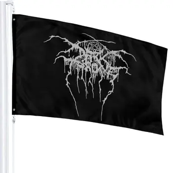 Darkthrone Pravi Norveški Black Metal Harajuku Smiješno Print Хлопчатобумажный Zastava Ulične Odjeće