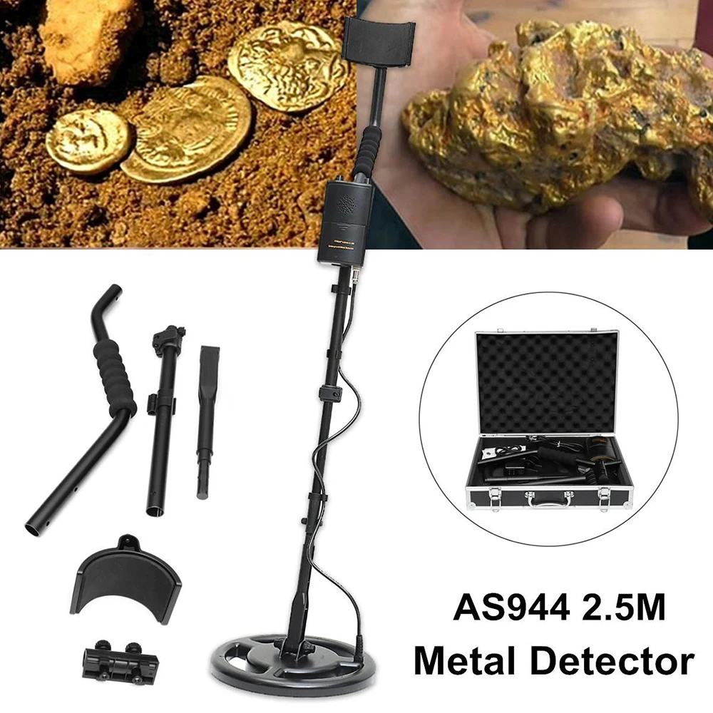Metal detektor Underground dubina 3 m Skener je Alat za Pretraživanje 1200мА lithium-Baterija za Золотоискателя Lovac na blago AR944M Slika  0
