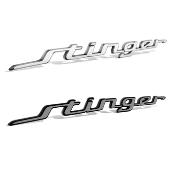 Naljepnica na tipsku pločicu Stinger Naljepnica na stražnji dio vozila Kia Stinger GT LINE Natpis na logo Stinger Naljepnica na prtljažniku automobila Kia Pribor
