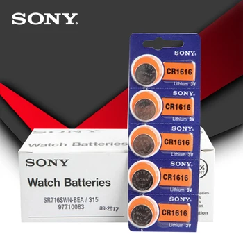 10 kom. Sony Originalna Baterija s tipkovnice baterijom CR1616 Sati Za Auto Daljinski Ključ cr 1616 ECR1616 GPCR1616 3 Litij Baterija