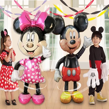 Novi 175 cm Veliki Crtani film Mickey Minnie Mouse Folija Baloni za vjenčanje Nakit na Dan Rođenja za Djecu Dječji Tuš Гелиевые Loptice