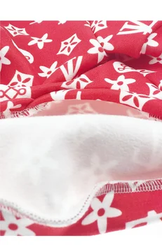 Francuski brand Pas crvena Zimska Odjeća topla Moda jakna za kućne ljubimce pse Kaput Odjeća za štence za štence Odjeća za mlade srednjih pasa