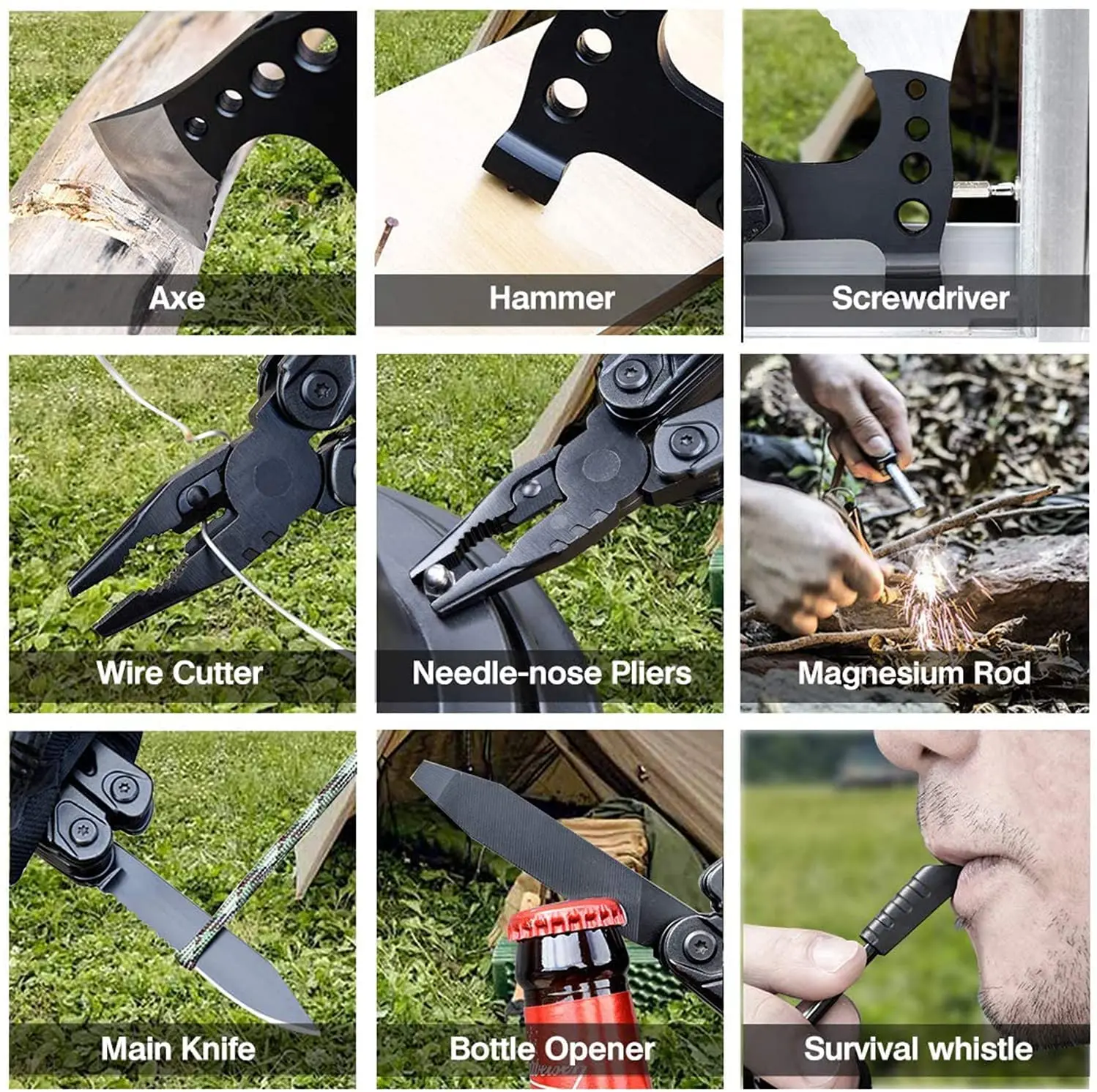Мультитул EDC s mini-alat Kliješta za noževa Swiss army nož i skup мультиинструментов za opreme za kampiranje na otvorenom Slika  1