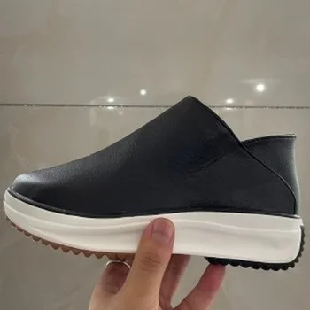 2022 Ženske cipele s debelim potplatima Jesen i zima Novi stil Gotike Casual cipele na visoku petu cipele i čizme Dizajnerske kratke čizme