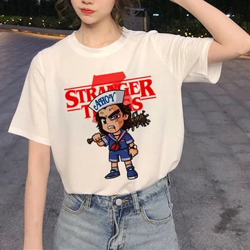 Nove Čudne stvari 3 Harajuku Ženska t-Shirt s kauč po cijeloj površini Уллзанг Majica 90-ih Grafički t-shirt je Moda Jedanaest Top Tees ženske