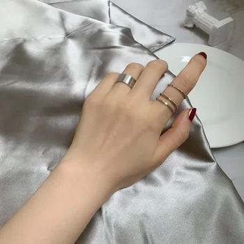2021 Nove Premium Prsten od legure metala od tri dijela za žene, Modni nakit za djevojčice, Vjenčanje stranka, Neobičan prsten, Nakit poklon