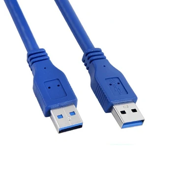 2021 Veleprodaja USB na USB A Muški Kabel 5 Gbit / s i USB Muški Produžni USB 3.0 hard disk hladnjaka Web-kamera, USB 3.0 Kabel