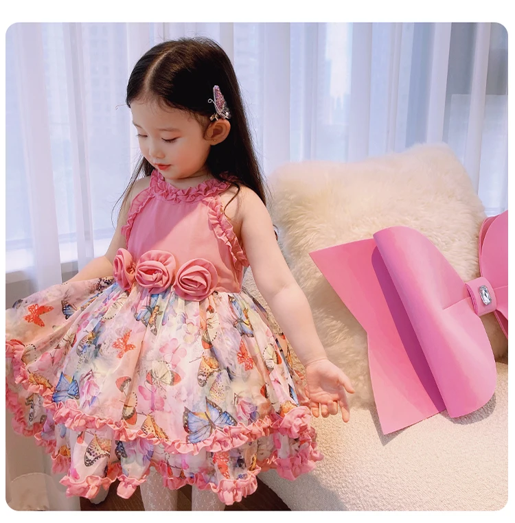 Custom dječja haljina princeze high-end nova ljetna haljina Лолиты haljina za djevojčice ženska suknja Slika  3