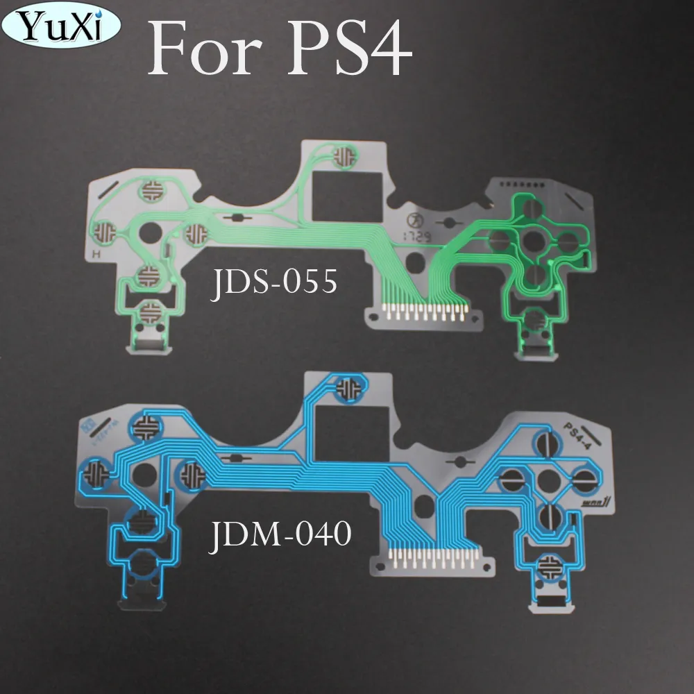 Za PS4 JDM 050 JDS-040 Traka Tiskana pločica Film navigacijsku tipku Fleksibilan Kabel Vodljivi Film Za Kontroler PlayStation 4 Pro JDS 055 Slika  1