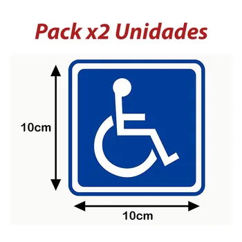 X2 Pack visokokvalitetna vinil firma invalidska kolica za automobil. PMR