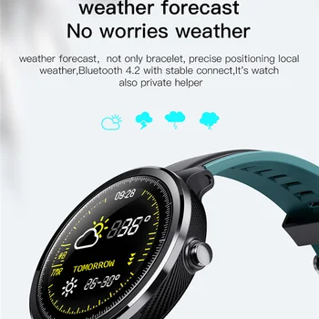 Novi Sportski Muški Pametnih satova za trčanje Otkucaja Srca Bluetooth Pedometar za mjerenje krvnog Tlaka, Pametni sat za iphone Huawei Samsung Xiaomi