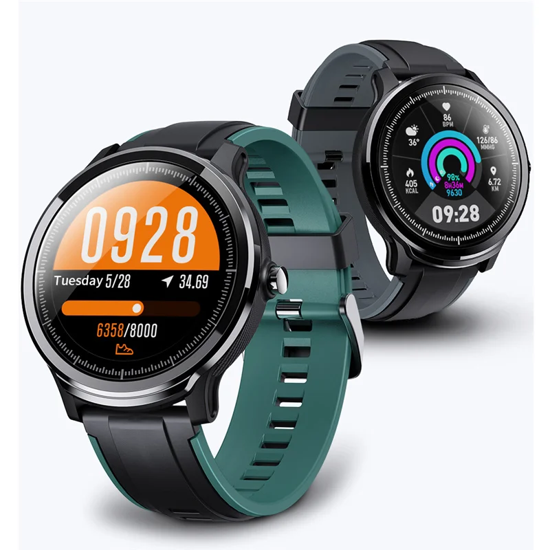 Novi Sportski Muški Pametnih satova za trčanje Otkucaja Srca Bluetooth Pedometar za mjerenje krvnog Tlaka, Pametni sat za iphone Huawei Samsung Xiaomi Slika  4