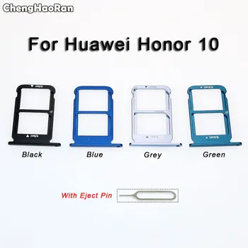 ChengHaoRan Za Huawei Honor 10 Honor10 Držač Micro Sim Kartice Utor Ladica Adapter sa Zamjenom za Izbacivanje Crna, Plava,Siva, Zelena
