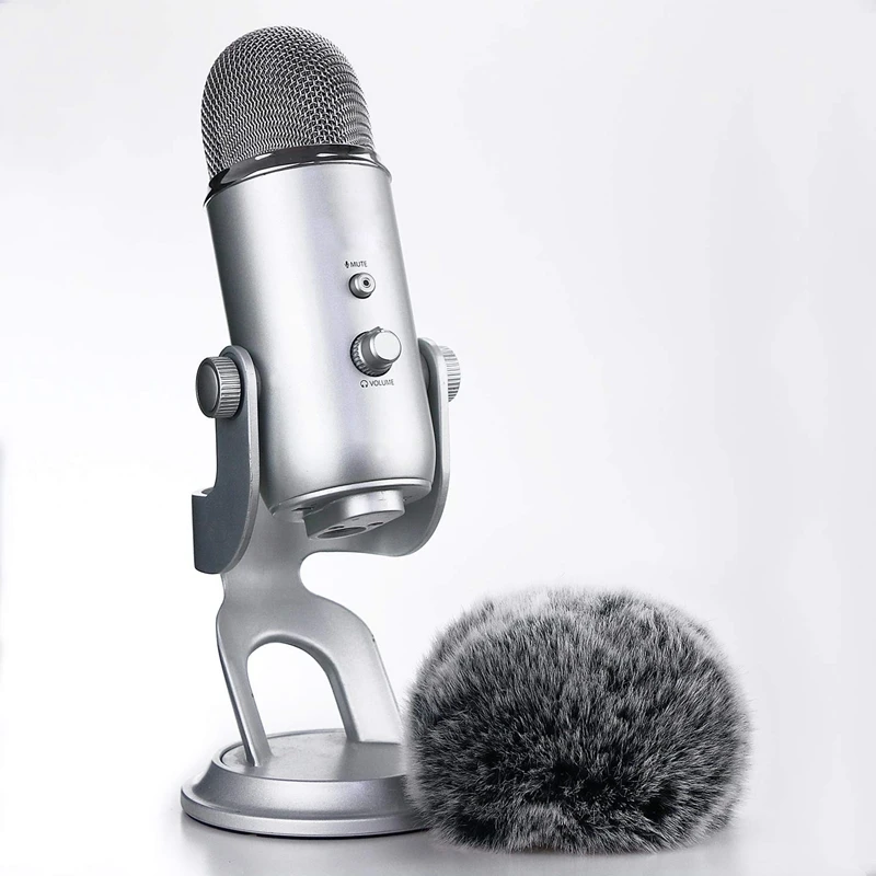 Novi mikrofon Furry Windsn mikrofon filter pjene na vjetrobransko staklo, koristi se kao krzna pokriće za plave Yeti, Pro Usb конденсаторные mikrofoni Slika  2