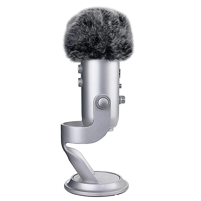 Novi mikrofon Furry Windsn mikrofon filter pjene na vjetrobransko staklo, koristi se kao krzna pokriće za plave Yeti, Pro Usb конденсаторные mikrofoni Slika  4