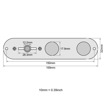 3-Sistemski Žičano Preuzeta Pre Žičano control Panel Olovke Prebacivanje Kabelskog Snopa za Gitaru Serije TL Tele Telecaster