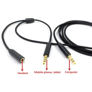 Audio Converter Linija Chat Link Audio Kabel adaptera za PlayStation 4 PS4 i Xbox One Prekidač Nintend za Elgato HD60S