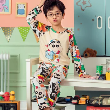 Dječja odjeća Naruto Proljeće - jesen odijelo za dječake Pidžama za djevojčice Za malu djecu Kućna odjeća Pikachu Kawai