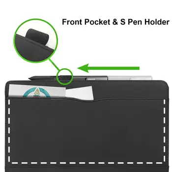 Kožna torbica za Samsung Tab A 10.1 2019 S držačem za olovku Za Samsung Galaxy Tab, A 10.1 Torbica SM-T510 T515 Torbica za Samsung tableta