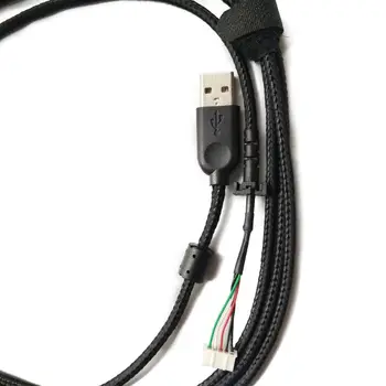 Čvrst Najlon USB kabel za blage Miša za zamjenu kabel za miša logitech G303 HCCY