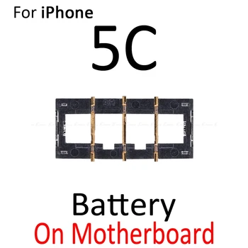 2 kom. Ugrađeni Utor Baterije FPC Držač Kontakata Za iPhone 5 5S SE 5C 6 6 S Plus Na Logičku Matičnoj Ploči Fleksibilan Kabel