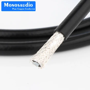 Моносаудио PS75 Hi-end 750HM Priključak Od Čistog Srebra Koaksijalni Surround Kabel Za Digitalni Kabel DIY
