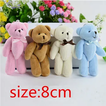 3 kom. 8 cm Kawai Mali Plišani Medvjedi Pliš Plišane Igračke Plišane Životinje Lutke Ted za djecu Pokloni prijatelju Besplatna dostava
