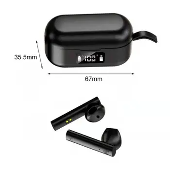 X11S Bežične Slušalice Vodootporne Speakerphone Бинауральный zaslon Osjetljiv Digitalni Prikaz TWS Stereo Bluetooth 5,0 Slušalice Za Xiaomi i Apple