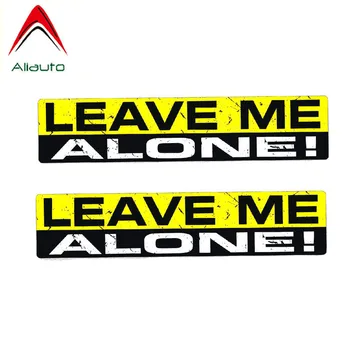 Aliauto 2 X znak upozorenja Auto Oznaka Identitet Ostavite me na miru Pribor za PVC naljepnica za Lexus Suzuki Grand Vitara Jaguar,18 cm*4 cm