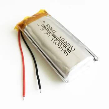 10 Kom. 1000 mah Litij-polimer Li-polimer baterija baterija baterija baterija Baterija 3.7 v F 102050 KTV Potrošačke Žični Mikrofon Audio GPS Skladište